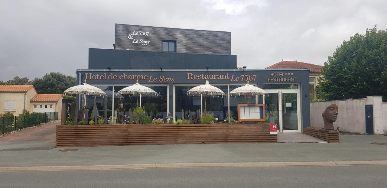 Hotel De Charme Le Sens Vaux-sur-Mer Bagian luar foto